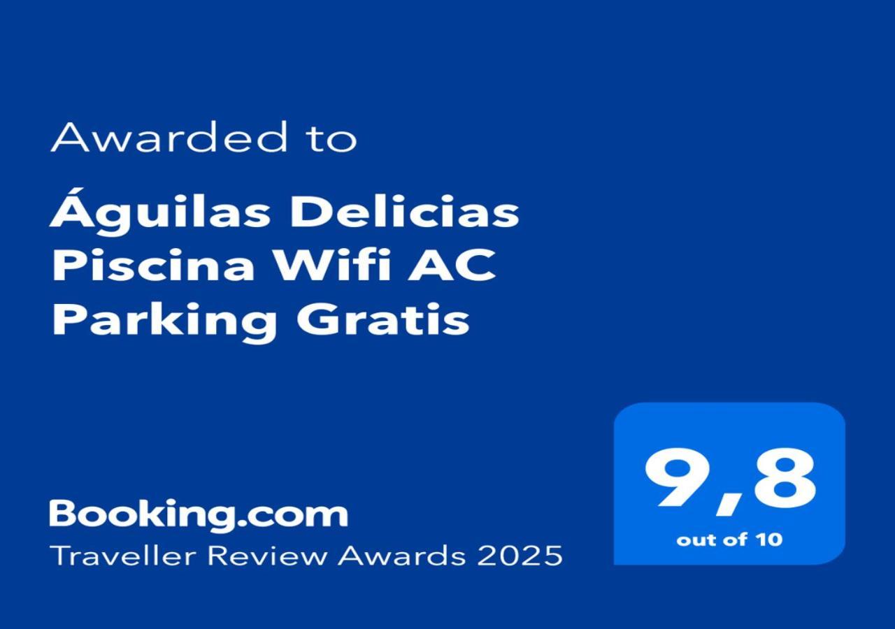Aguilas Delicias Piscina Wifi Ac Parking Gratis Экстерьер фото